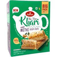 Haldiram Khari Puff 200g Khari Methi Puff, Original Crispy Puffs มีสินค้า 2 แบบเลือกได้ในตัวเลือกนะคะ