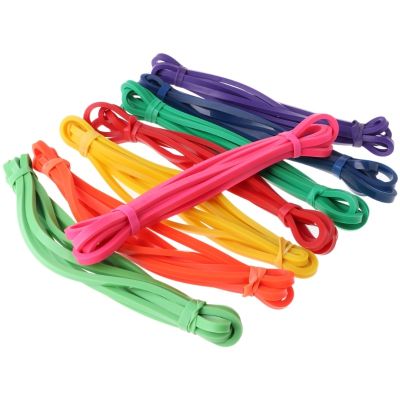 Rubber Elastic Fitness Resistance Bands Gym Exercise Home Power Theraband Exercise Bands