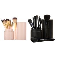 Makeup Brushes 9PCs Foundation Brush Blending Set with Travel Tube