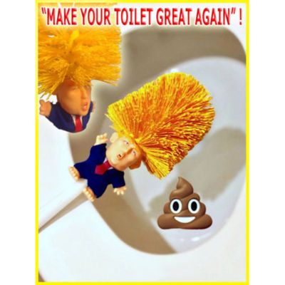 แปรงทำความสะอาดห้องน้ำของขวัญ Gag ตลกสำหรับใช้ในบ้านของใช้ในครัวเรือนของใช้ในห้องน้ำ