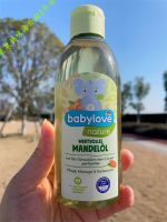 Spot German Babylove newborn almond massage oil touch fragrance-free vegan organic 97 natural formula