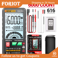 Foriot  ANENG 616จอใหญ่มัลติมิเตอร์แสงไฟดิจิตอล6000จำนวนเครื่องทดสอบแรงดันไฟฟ้ากระแสสลับ