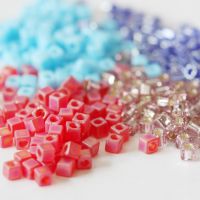 5 Grams Japanese Miyuki Cube Glass Beads - 1.8mm (C6) Beads