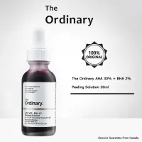 The Ordinary เซรั่มบำรุงผิวหน้า สูตรAHA30% + BHA2% Peeling Solution +Hyaluronic Acid 2% + B5 30ml เซรั่มสำหรับไวท์เทนนิ่งควบคุมความมันต่อต้านสิว ดูแลผิวหน้า สกินแคร์บำรุงผิวห