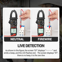 ST180 4000 Counts Digital Current Clamp Meter DC AC Ammeter แรงดันไฟฟ้า NCV Tester