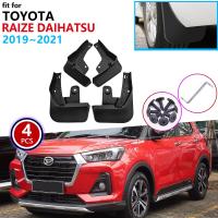 บังโคลนรถบังโคลนรถสำหรับ Toyota Raize Perodativa Daihatsu Rocky 2019 2020 2021สไตล์สาดอุปกรณ์เสริมรถยนต์แผ่นกันโคลน