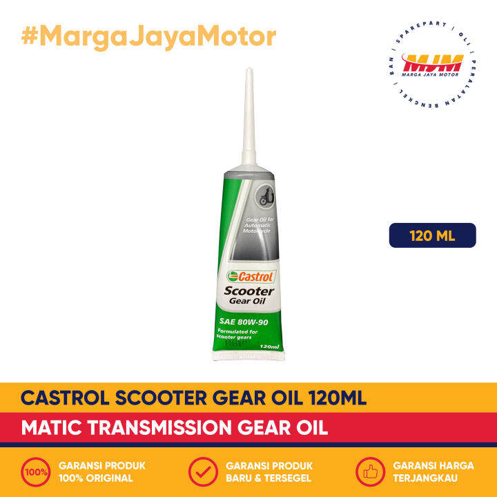 Castrol Gear Oil 120ml Oli Transmisi Matic Castrol 120ml ORIGINAL