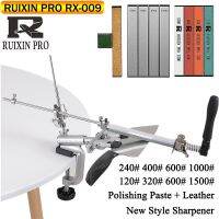 Ruixin Pro RX009ที่ลับมีดอลูมิเนียมอัลลอยด์อัปเกรดใหม่เครื่องกลึงเครื่องมือการกรอมุมแบบพลิกได้360องศา