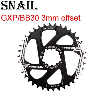 SNAIL Chainring MTB Bicycle Chainwheel Tooth Plate gxp pedivela 3mm 34-38T Chain ring for sram gx xx1 X1 x9 gxp Eagle NX