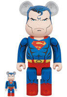 BEARBRICK Superman Hush 100%400%