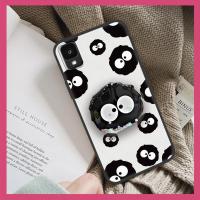 Anti-dust Silicone Phone Case For TCL 30Z/30LE/T602DL Cute Dirt-resistant Kickstand phone stand holder Waterproof Cover