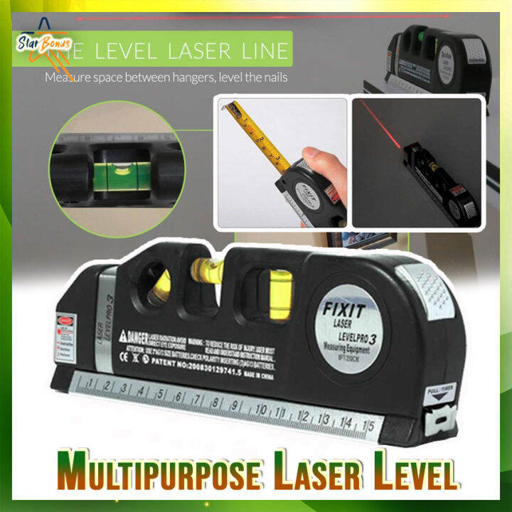 Multipurpose Laser Level PR03 Laser Measure Line 8ft Laser Level ...