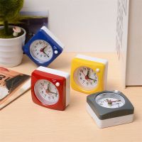 【YF】☍  Alarm With Night No Tick Snooze Silent Small Bedside Clocks