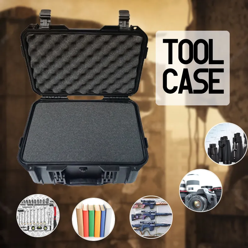 Waterproof Shockproof Sealed Toolbox Outdoor Safety Case Camping