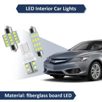 ไฟภายในรถ LED สำหรับรถยนต์รถบรรทุกชุดไฟภายในรถ LED 20ชิ้นไฟกระแสตรง12โวลต์ไฟรถแอลอีดี T10ไฟรถยนต์แอลอีดีโดม LED 31มม. 42มม. ภายในรถ LED เปลี่ยนหลอดไฟสำหรับรถยนต์รถบรรทุก