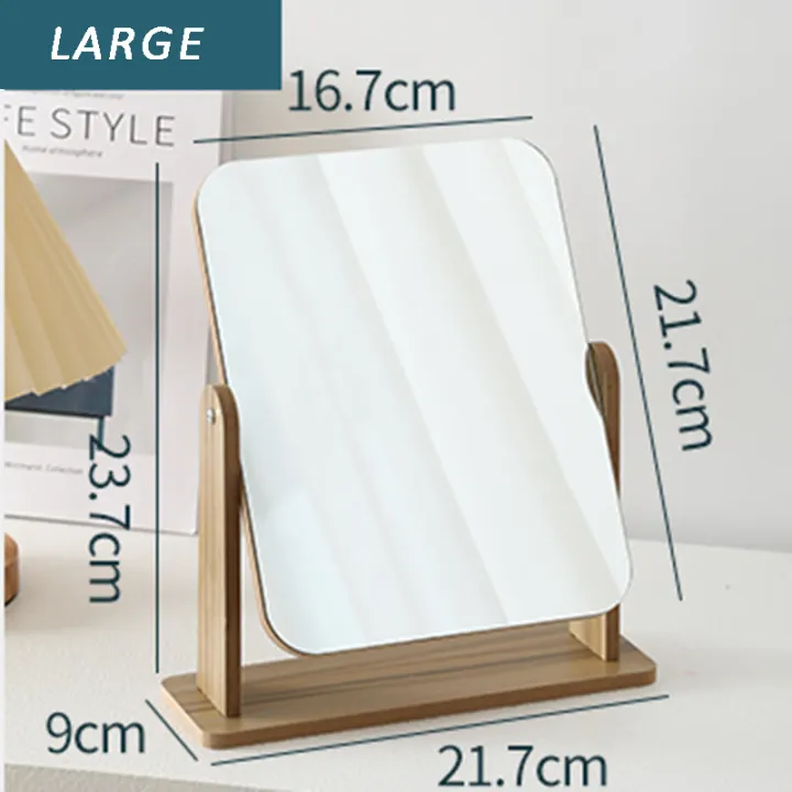 360-degree-swivel-mirror-bamboo-makeup-mirror-desk-mirror-with-swivel-feature-tabletop-makeup-mirror-travel-friendly-makeup-mirror-make-up-mirror-for-dressing-table-office-desk-mirror-bathroom-makeup-