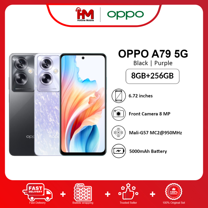 OPPO A79 5G Smartphone (8GB RAM+256GB ROM) | Original OPPO Malaysia ...