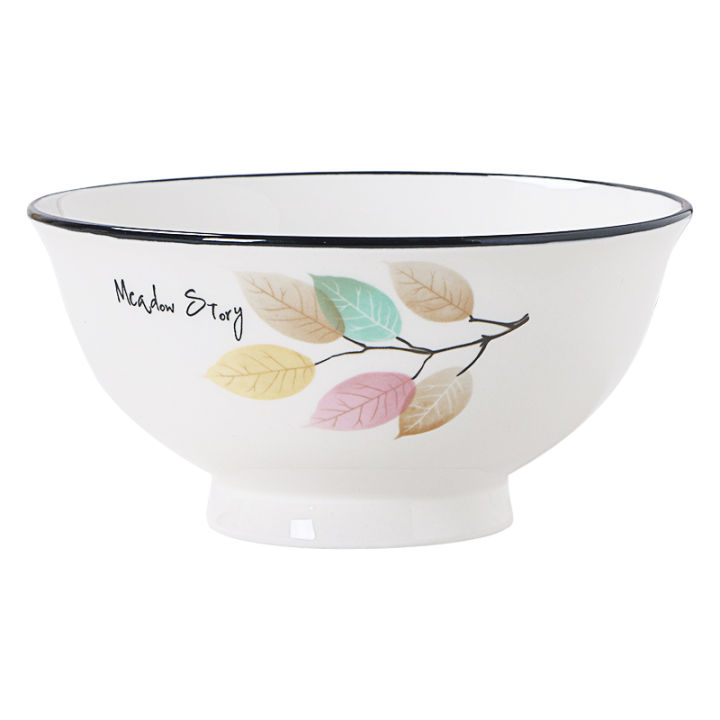 dishes-single-household-small-bowl-rice-bowl-noodle-bowl-soup-bowl-plate