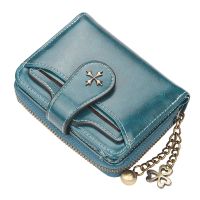 【CC】 Wallets and Purses Leather Money Female Short Hasp Purse Small Coin Card Holders Clutch New Wallet