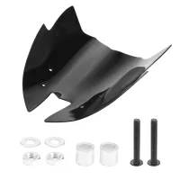 Motorcycle Black Windshield Viser VIsor for Kawasaki Z800 2012-2016