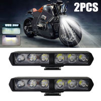 DRL Flash 6LED Motorcycle Headlight SpotLights Auxiliary High Brightness Lamp Electric Vehicle Scooters Autocycle Modified Bulbs