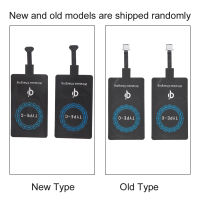 สติกเกอร์ตัวรับสัญญาณแบบชาร์จไฟได้ตัวรับที่ชาร์จแบบไร้สายขนาดเล็กสำหรับเชื่อมต่อกับ TYPE-C ภายในบ้าน