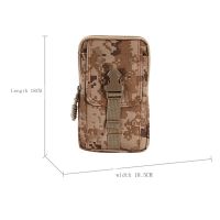 Large Screen Mobile Phone Bag Canvas Belt Hanging Waist Multi-Functional Outdoor Men S Horizontal And Vertical Models We