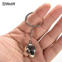 【hot】◈  Helmet Keychain Fashion Motorcycle Casque Chain Keyring Keyfob Holder