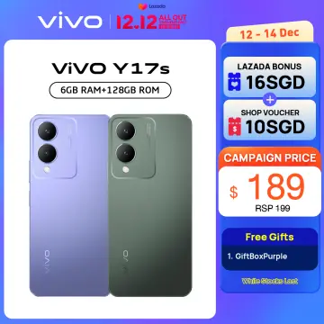 Vivo Y17s 128GB/6GB (5 FREE GIFTS) Price in Singapore, Specifications,  Features, Reviews