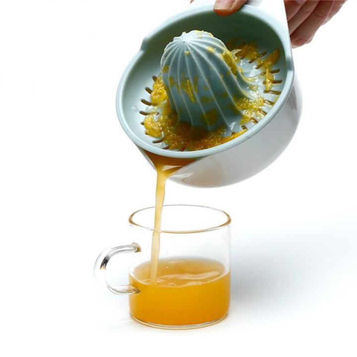 เครื่องคั้นน้ำส้มแบบพกพา-เครื่องทำน้ำผลไม้อเนกประสงค์เครื่องเครื่องคั้นมะนาวส้มพลาสติกอุปกรณ์ในครัว