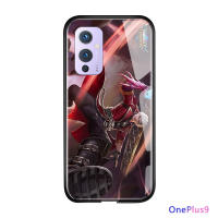 UCUCเคสมือถือ เคสโทรศัพท์ เคส OnePlus 9 OnePlus9หรูหราฝาครอบเกม MLBB เกมมือถือสำหรับชาย Glossy กระจกเทมเปอร์กลับโทรศัพท์มือถือ Legendst ปังปังเคสโทรศัพท์