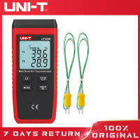 UNI-T UT320D เครื่องวัดอุณหภูมิแบบมินิติดต่อ, เทอร์โมคัปเปิลแบบสองช่องทาง K/J เพื่อเก็บข้อมูลโดยอัตโนมัติ