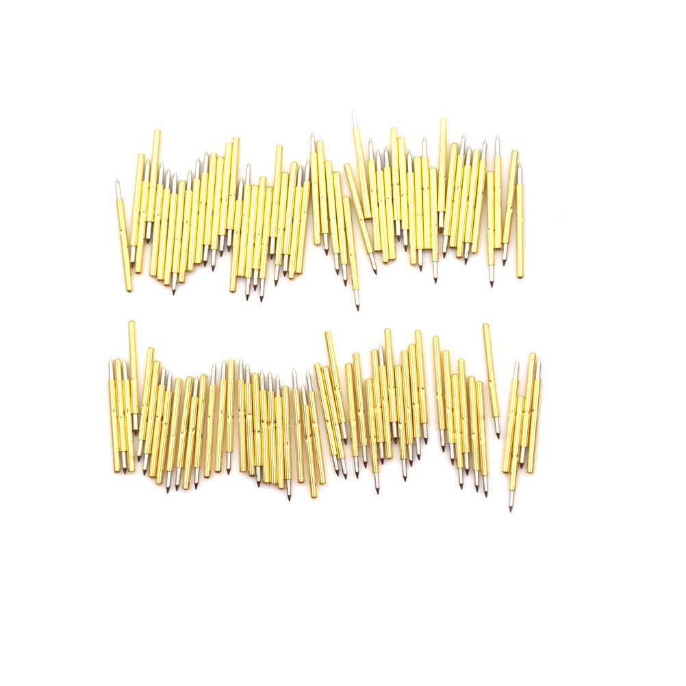 100pcs P75-B1 Dia 1.0mm Cusp Spear Spring Loaded Test Probes Pogo Pins tool  YK 