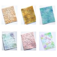 ๑◑ 2021 New Scrapbooking Dot Design Waves DIY Paper Cutting Dies Scrapbooking Plastic 3D Embossing Folder Size 114MMx146MM No Stamp