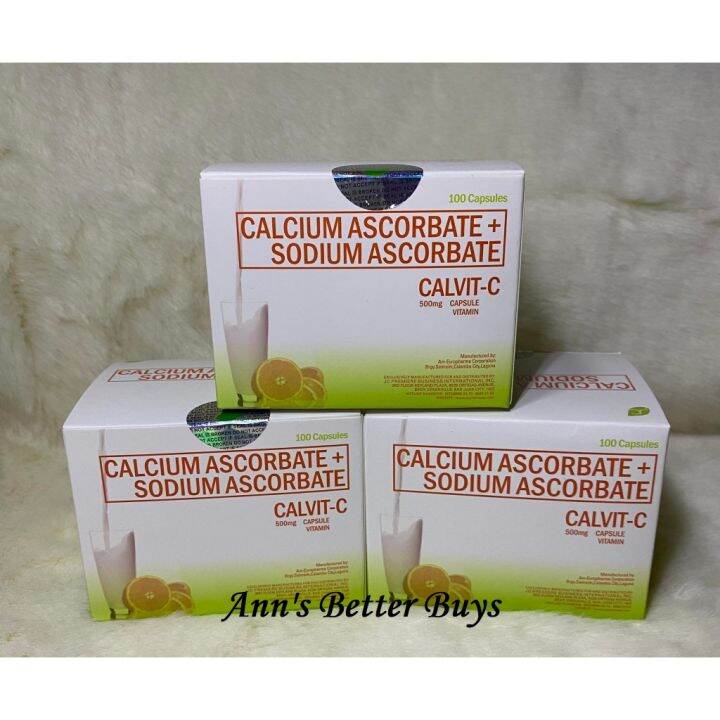 [Quality assurance] Calvit C Calcium Ascorbate Sodium Ascorbate