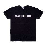 เสื้อยืดโอเวอร์ไซส์เสื้อยืด - NAILBOMB - LOSER - MS-4XL  JI61