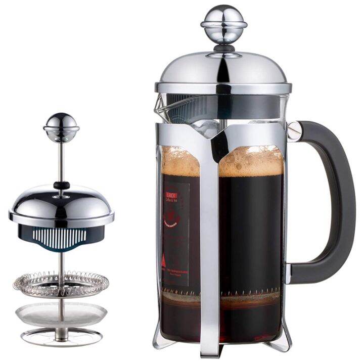 French Press Coffee Maker,Press System,Heat Resistant Thickened