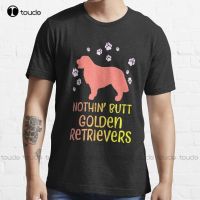 Golden Retriever T Shirt High Quality Cute Elegant Lovely Kawaii Cartoon Sweet Cotton Tee Shirts Custom Gift New XS-6XL