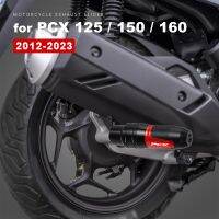 แถบเลื่อนไอเสีย PCX 160อุปกรณ์เสริม2022มอเตอร์ไซค์แผ่นกันกระแทกสำหรับฮอนดาพีซีเอ็กซ์125 150 2023 PCX125 PCX150 PCX160 2012-2021 2019 2020