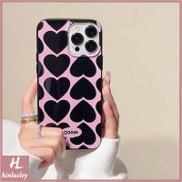 หัวใจแห่งความรักที่เรียบง่ายเคสโทรศัพท์สำหรับ IPhone 7Plus 11 14 13 12 Pro Max 7 8 Plus X XR XS Max เคสนิ่มซิลิโคนเนื้อนิ่มกันกระแทก