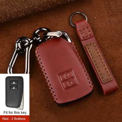 Handmade Leather Remote Key Case Cover Holder For Lexus NX RX GS 250 350 RC 300 ES 300h GS 200t IS 200t RX 350 RC 350 LS460