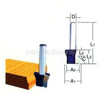 MAKITA / มากีต้า ดอกเร้าเตอร์CHAMFERING BIT 60E (MP3601B518)