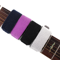 1PC สายกีตาร์ Mute Noise Damper Muter Wraps กีตาร์บีมเทปสำหรับกีตาร์เบส Ukulele String Instruments-ZOK STORE