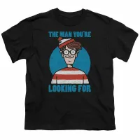 fashion style hot sale Where did Willie find me children youth t-shirt casual mens cotton cartoon printing t-shirt