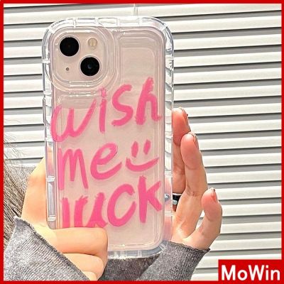 Mowin - เข้ากันได้สำหรับ เคสไอโฟน เคสไอโฟน11 เคสโทรศัพท์ 14 pro max สำหรับ iPhone เคส หนา เคสนิ่ม เคสใสถุงลมนิรภัยกันกระแทกกล้อ