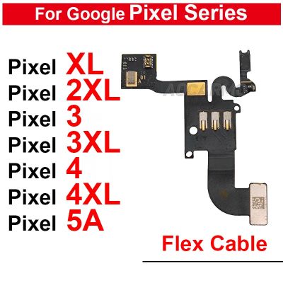 Google Pixel 2 3 4 XL 5A 2XL สายเคเบิลงอได้ตัวเชื่อมต่อไมโครโฟนลดเสียงรบกวน