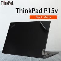 【ร้อน】พิเศษสีดำเคลือบไวนิลแล็ปท็อปสติ๊กเกอร์ผิว D Ecals ที่ครอบสำหรับ Lenovo T Hink P AD P15V Gen3 2022