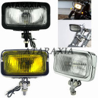 R Vintage ไฟหน้ารถจักรยานยนต์ Beam Head Light ไฟหน้าสำหรับ Harley Custom Softail Dyna Cruiser Bobber Chopper Sportster