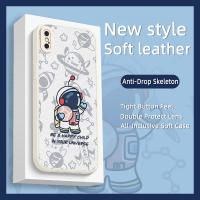 Dirt-resistant simple Phone Case For iphone X/XS Cartoon luxurious Anti-knock personality soft shell youth texture cute