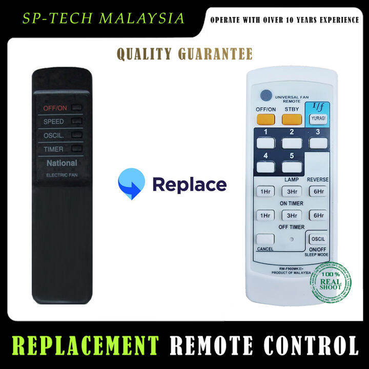 NATIONAL ELECTRIC FAN REMOTE CONTROL Lazada